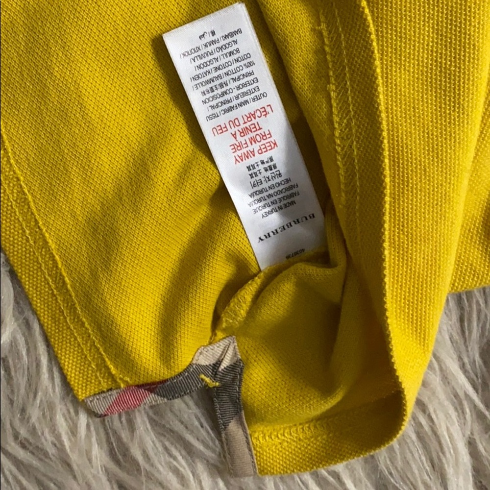 Burberry Polo kid toddler shirt nova check plaid - Picture 3 of 8